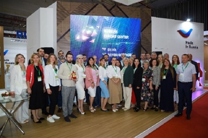Gian hàng Made in Russia tham gia triển lãm Vietnam FoodExpo 2022