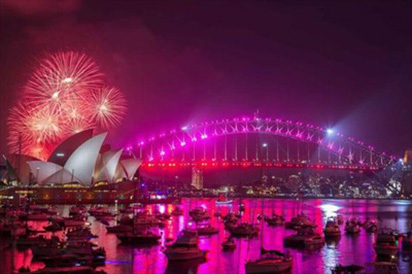 Video: Dân Australia thưởng thức pháo hoa giao thừa, đón năm mới 2020