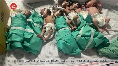 Thảm họa y tế tàn khốc đối với trẻ em tại dải Gaza