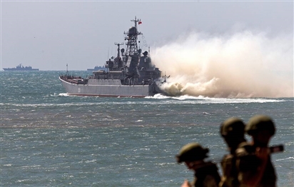 Hải quân Nga kiểm soát vùng Tây Bắc Biển Đen trong chiến dịch ở Ukraine