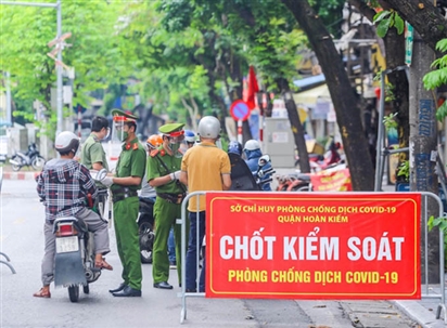 Hà Nội: Quận Hai Bà Trưng chuyển thành 'vùng cam', có nguy cơ cao