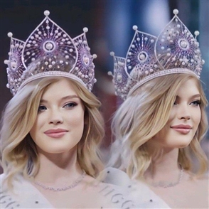 Vẻ đẹp ''khuôn trăng đầy đặn'' của Hoa hậu Nga ở tuổi 23 thu hút triệu người yêu thích