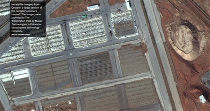Hố chôn nạn nhân Covid-19 của Iran có thể nhìn thấy từ ngoài vũ trụ