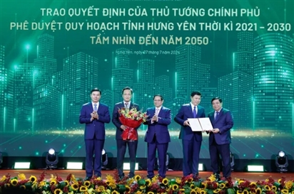 Hội nghị công bố quy hoạch tỉnh Hưng Yên: Phân định rõ 2 vùng phát triển kinh tế xã hội