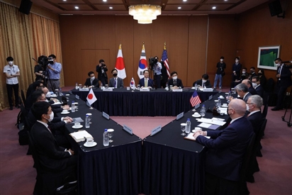 Mỹ - Nhật - Hàn củng cố tinh thần trước những diễn biến từ Triều Tiên