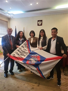 Lễ trao tặng Huy chương Danh dự của Hội Hữu nghị Nga-Việt cho những người bạn Việt Nam tại Liên bang Nga