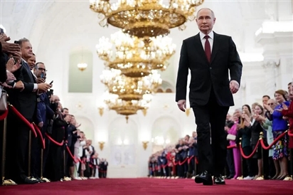 Tổng thống UAE là nhà lãnh đạo nước ngoài đầu tiên chúc mừng ông Putin nhậm chức