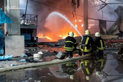 Nga tấn công quy mô lớn vào sân bay quân sự của Ukraine