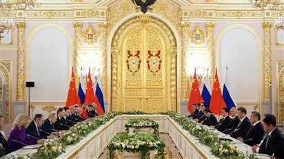 Tổng thống Nga Vladimir Putin: Năng lượng là lĩnh vực đầu tàu trong quan hệ giữa Nga và Trung Quốc
