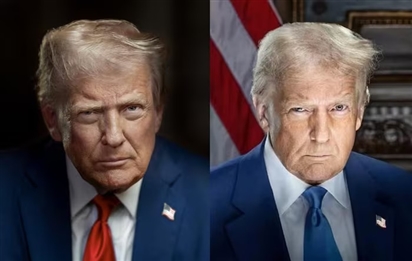 Nhà Trắng bất ngờ công bố ảnh chân dung mới của Tổng thống Trump