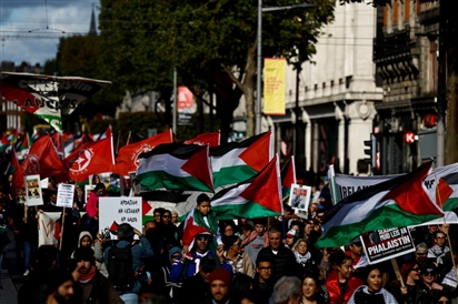 Biểu tình tại Mỹ phản đối cuộc xung đột tại Gaza