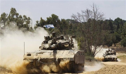 Xe tăng Israel tiến vào ngoại ô thành phố Gaza