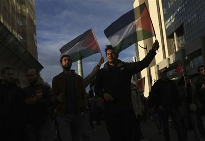 Tuần hành tại nhiều nước nhằm kêu gọi ngừng bắn ở Dải Gaza