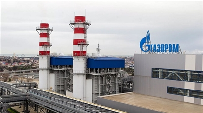 ''Gazprom'' ngừng bơm khí đốt vào kho chứa lớn nhất của Đức