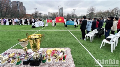 ''Giải bóng đá Tài chính-Kinh tế'' của sinh viên Việt Nam tại Nga