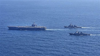 Mỹ điều tàu sân bay tập trận hải quân với Hàn Quốc và Nhật Bản