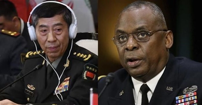 Bộ trưởng Quốc phòng Mỹ-Trung trao đổi bên lề Đối thoại Shangri-La