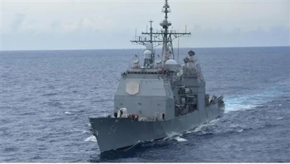 Tàu chiến Mỹ đi qua eo biển Đài Loan, Trung Quốc báo động quân đội