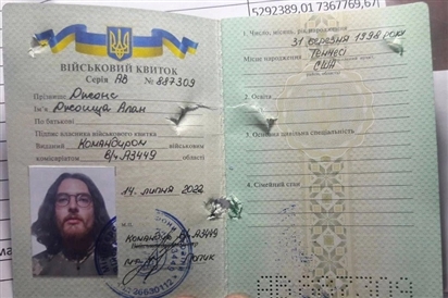 Nga công bố danh tính công dân Mỹ thiệt mạng ở Ukraine