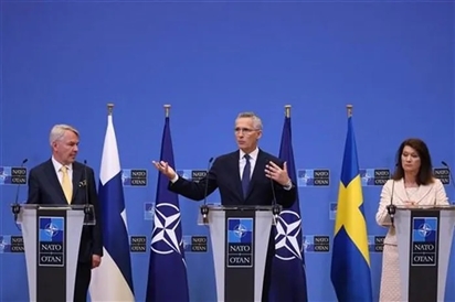 Thụy Điển và Phần Lan nhấn mạnh quyết tâm gia nhập NATO