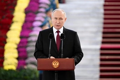 Tổng thống Putin tuyên bố sẵn sàng hòa giải Israel-Palestine