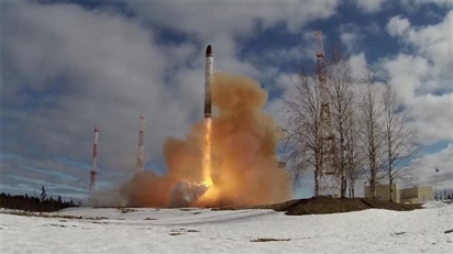 Nga có thể phóng thử ICBM Sarmat lần thứ hai vào cuối năm nay
