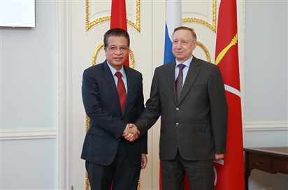 Saint Petersburg đẩy nhanh các dự án với Việt Nam
