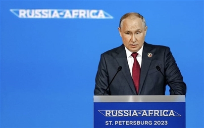 Ông Putin: Nga và các nước châu Phi kêu gọi thế giới đa cực