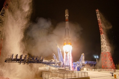 Video Nga phóng thành công vệ tinh quân sự lên quỹ đạo