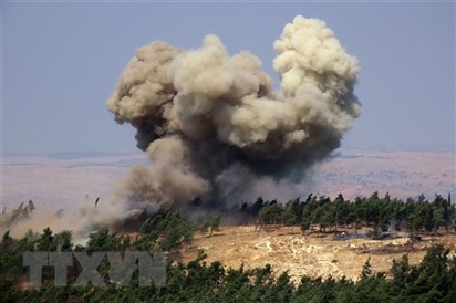 Nga không kích phá hủy các cứ điểm của phiến quân Syria