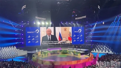 Khai mạc Liên hoan Thanh niên Thế giới 2024 tại Liên bang Nga