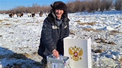 Tỷ lệ cử tri dự kiến đi bầu Tổng thống Nga khoảng 71%