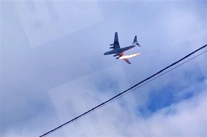 Nga: Vận tải cơ quân sự Il-76 rơi sau khi cháy động cơ