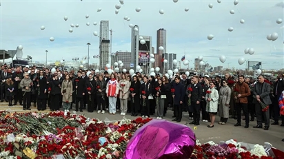 Tưởng niệm nạn nhân vụ khủng bố tại Nga