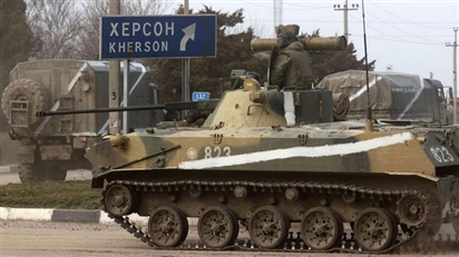 Lực lượng Nga 'quét sạch' súng cối và pháo của Ukraine ở Kherson