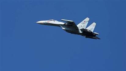 Máy bay chiến đấu Nga chặn máy bay của Không quân Anh trên bầu trời Biển Đen