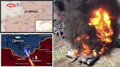 Nga tiếp tục phát triển 2 gọng kìm ở Avdiivka, 2 sư đoàn hợp vây Rabotino