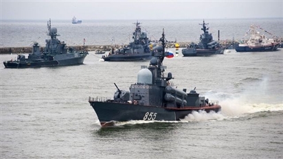 Moscow tổ chức loạt cuộc tập trận quy mô lớn ở Biển Baltic