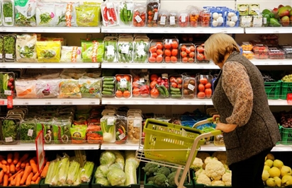 Nga là nước châu Âu duy nhất giảm phát về thực phẩm trong tháng 4
