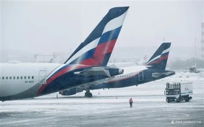 Mùa đông khắc nghiệt bao trùm nước Nga