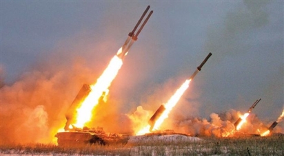 Nga phóng 35 tên lửa trong một đợt không kích, cơ sở quân sự Ukraine bị phá hủy