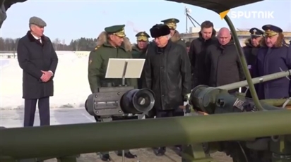 Bộ trưởng Quốc phòng Nga thị sát cơ sở sản xuất tên lửa hiện đại