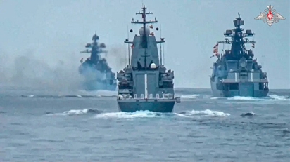 Hạm đội Biển Đen Nga diễn tập đánh chặn UAV tấn công Sevastopol