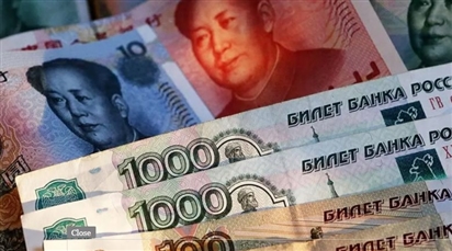 Nhân dân tệ bị soán ngôi đồng tiền được sử dụng nhiều nhất trong thanh toán thương mại quốc tế của Nga