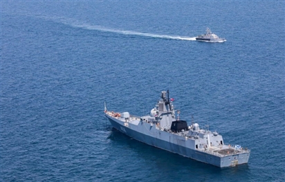 Nga, Trung Quốc và Iran kết thúc cuộc tập trận 'Vành đai an ninh hàng hải - 2023'