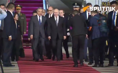 Tổng thống Nga Vladimir Putin thăm Trung Quốc