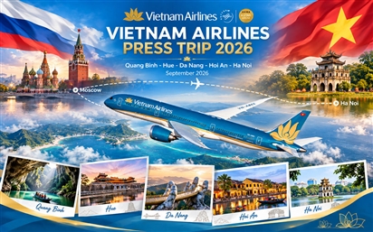 Vietnam Airlines đưa hình ảnh du lịch Việt Nam đến gần hơn với thị trường Nga
