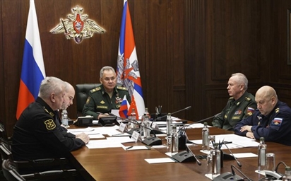Bộ trưởng Quốc phòng Nga - Trung họp trực tuyến