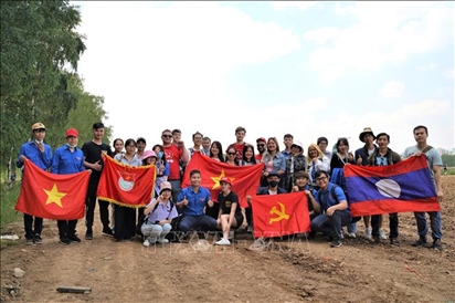Sinh viên Việt Nam tích cực tham gia Ngày Thứ Bảy Cộng sản ở Moskva