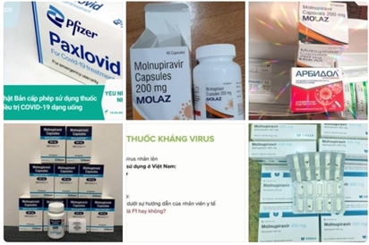 Nghệ An cấm mua bán thuốc Molnupiravir điều trị COVID-19